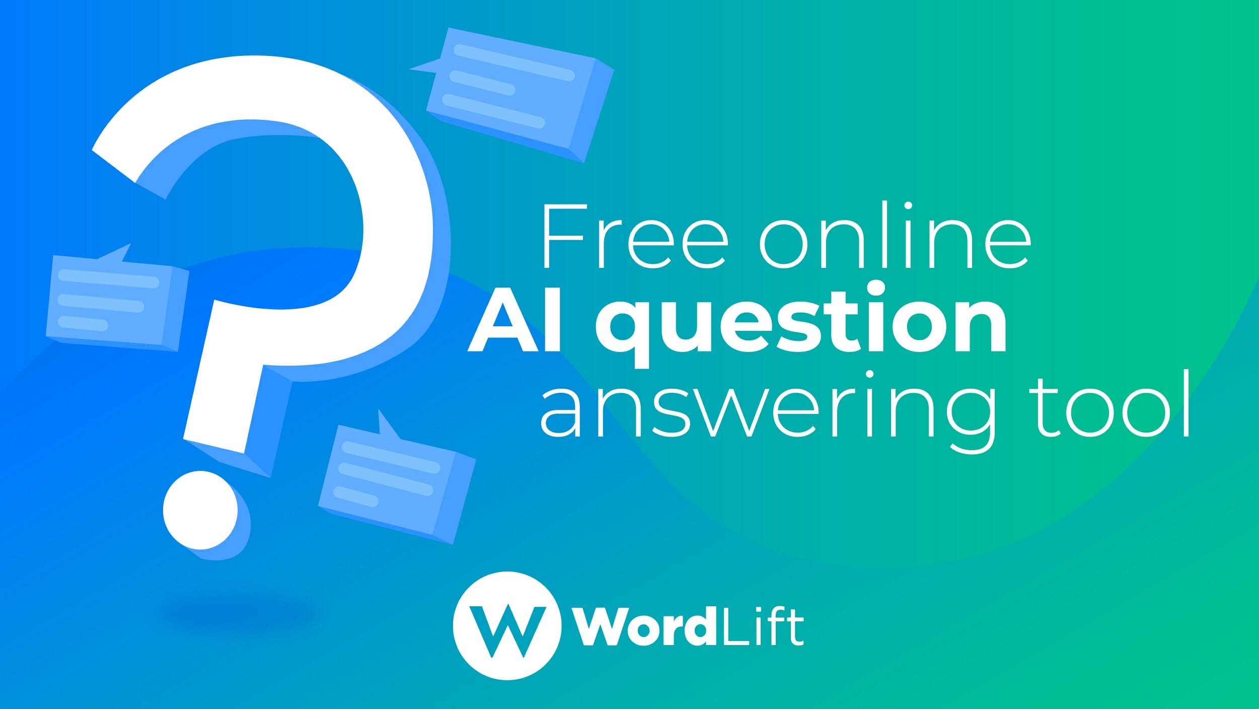 AI Question Answering [FREE APP] - AI-Powered SEO • WordLift